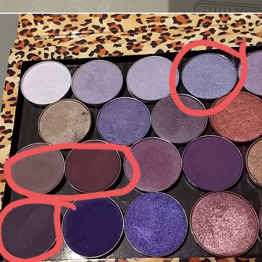 Bundle of Mac purple eyeshadows custom order